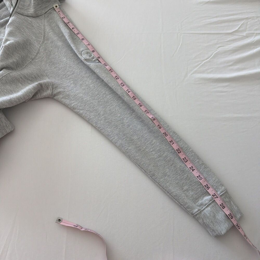 Quince M Supersoft Fleece Half Zip Heather Gray Long Sleeve Pullover Lighthouse - Picture 13 of 14